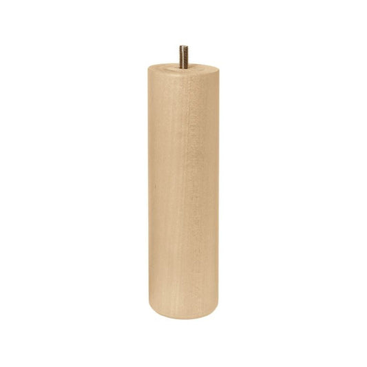 Original Round bed leg set 20 cm | birch