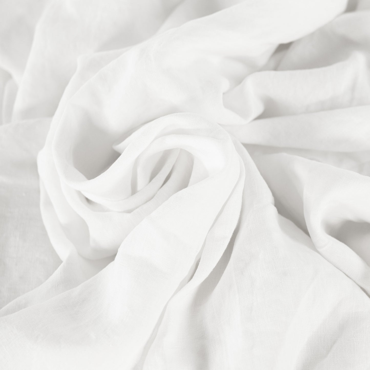Linen flat sheet 240x270 cm | white