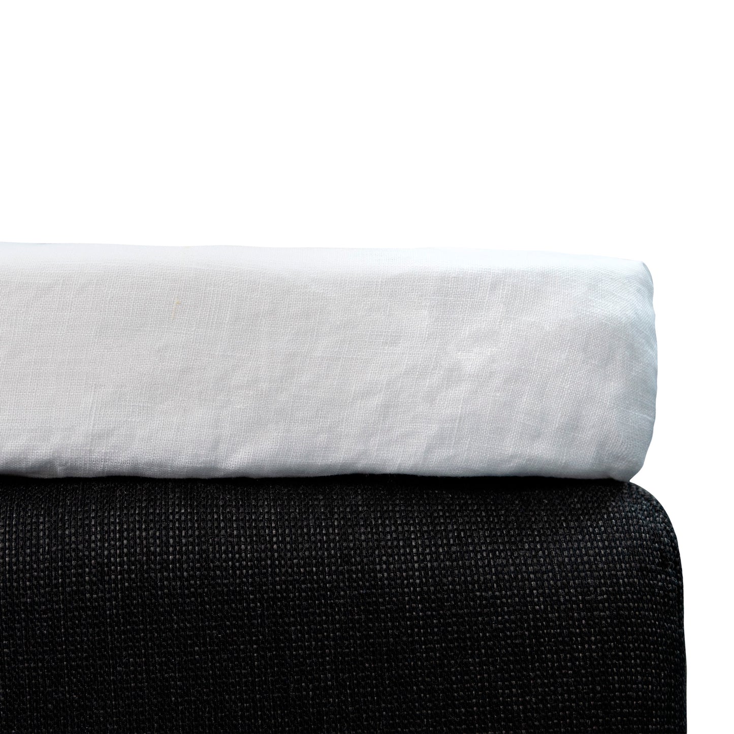 Linen flat sheet 240x270 cm | white