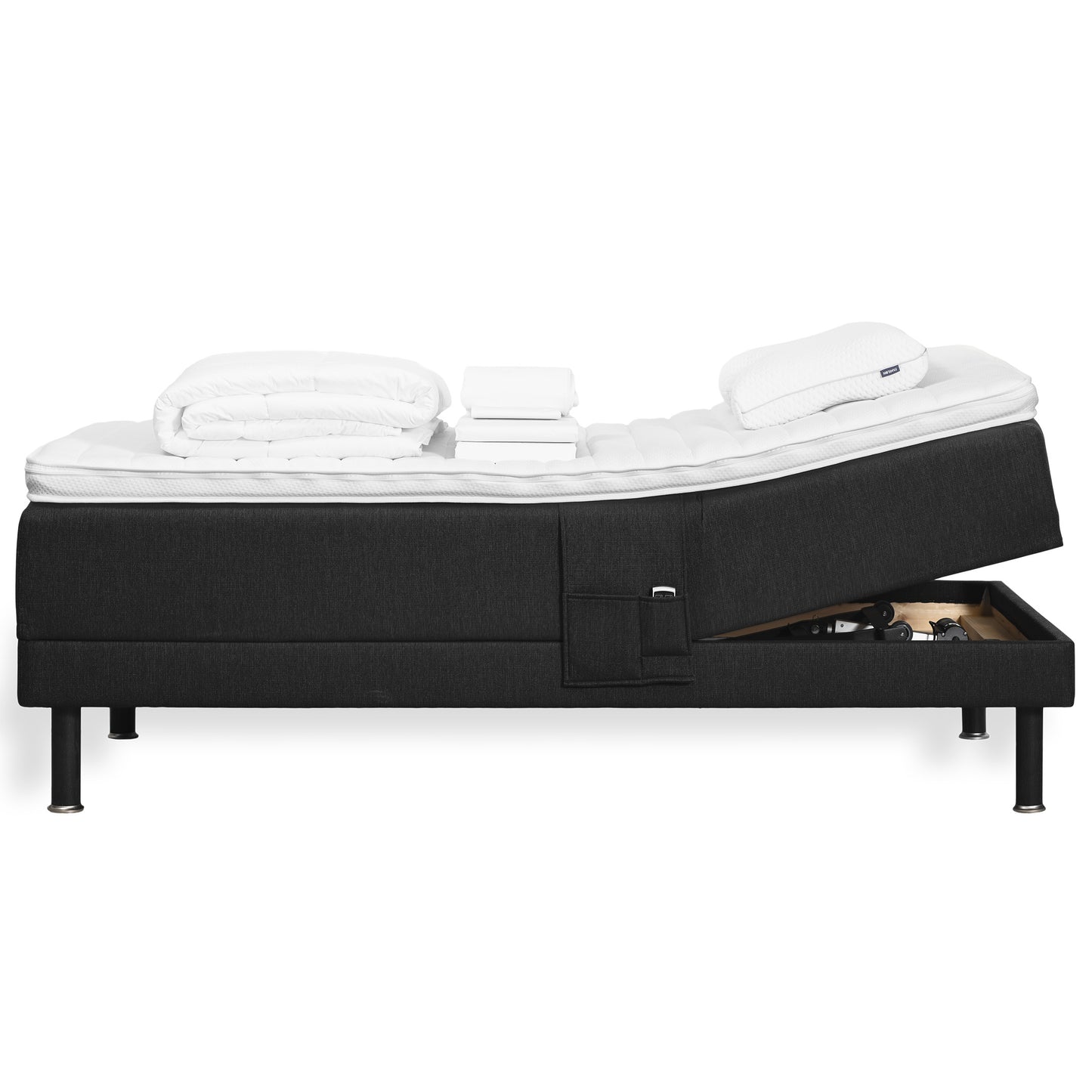 Complete Zone Lux adjustable bed bundle 90x200 cm | firm