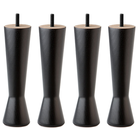 Shape-sängynjalat 12 cm | musta