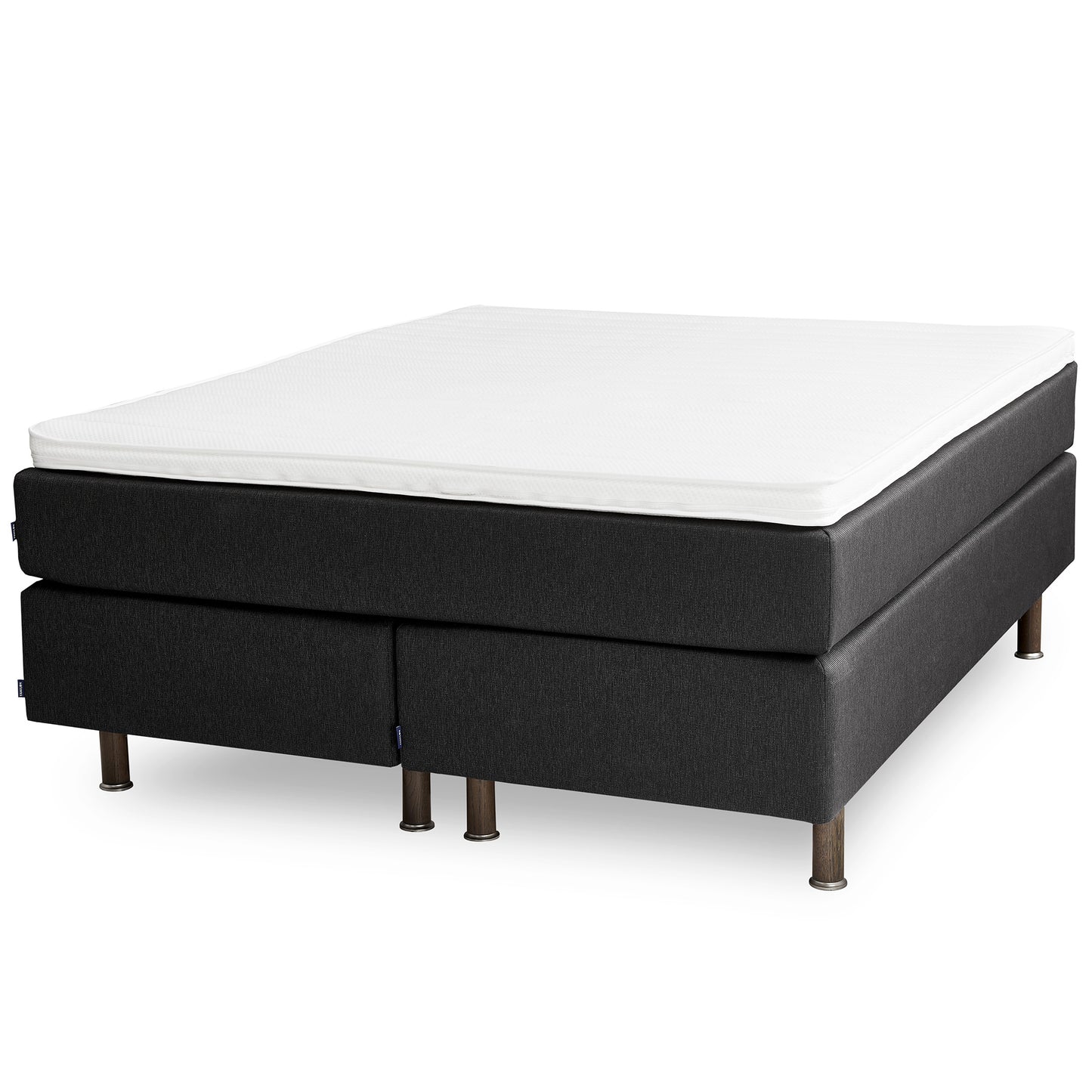 Hotel continental bed 160x200 cm | dark grey