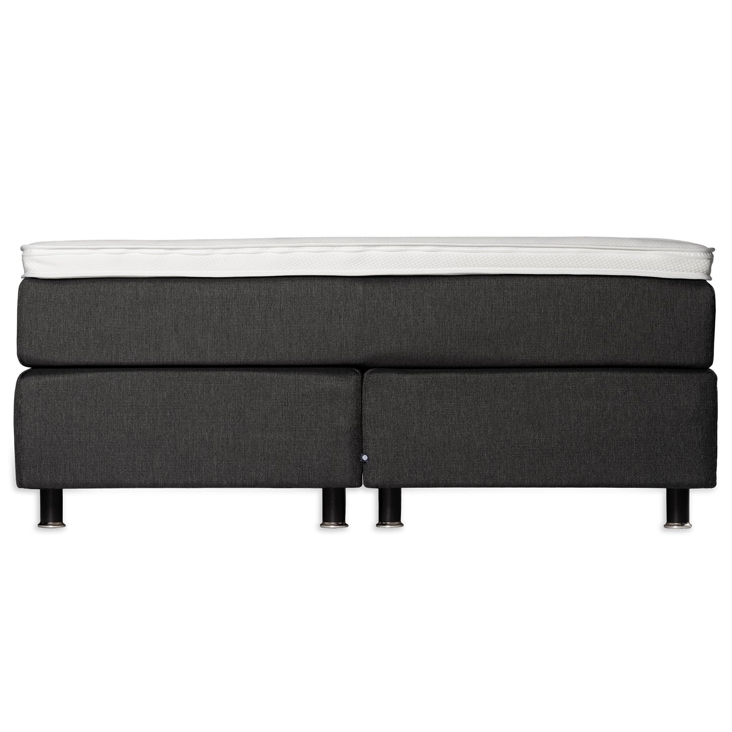 Hotel continental bed 160x200 cm | dark grey