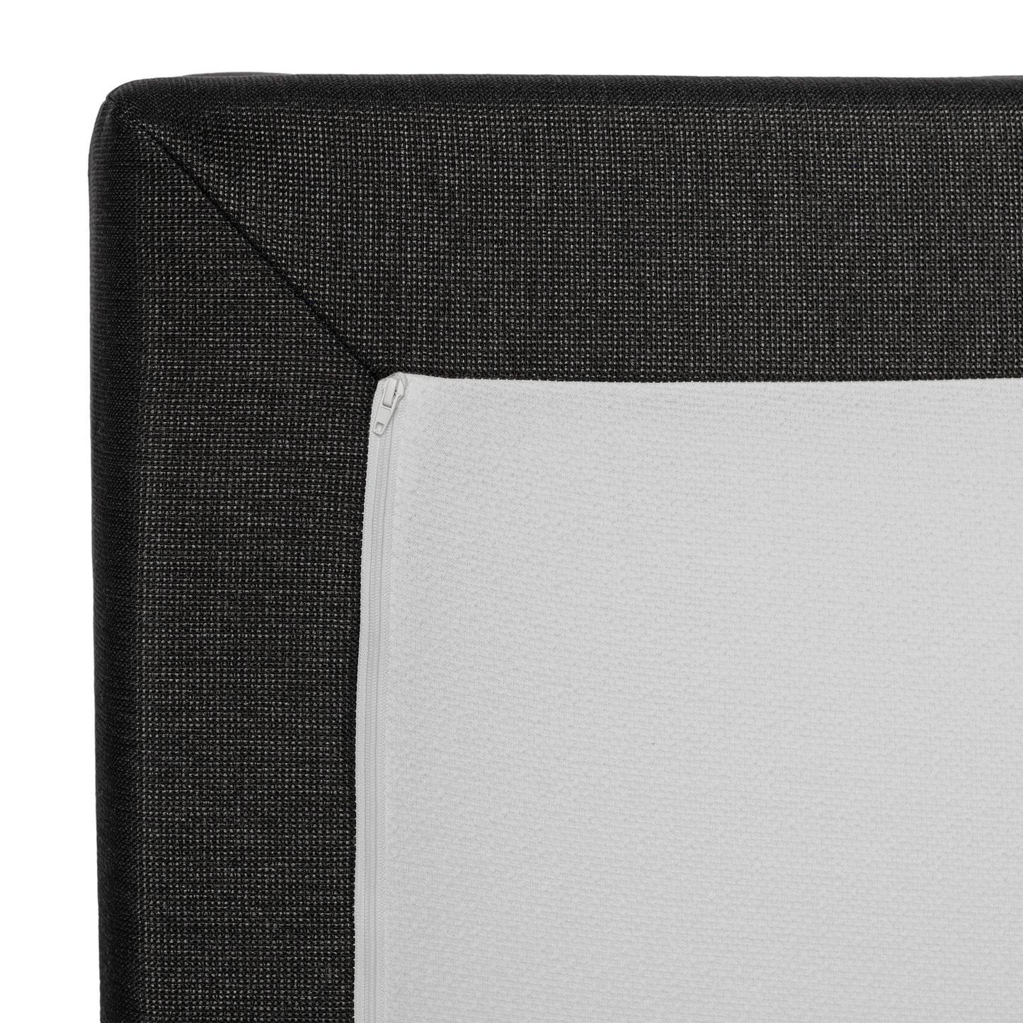 Hotel continental bed 160x200 cm | dark grey