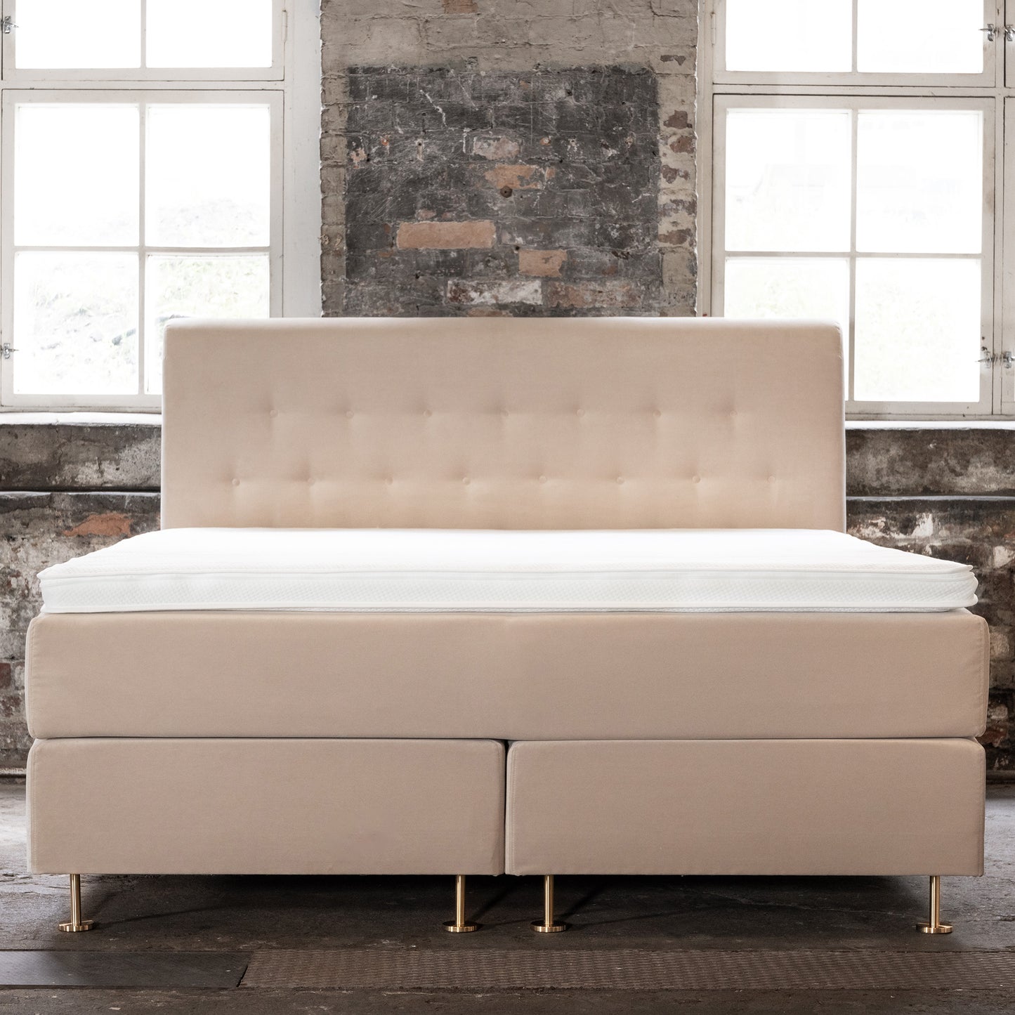 Velvet Lux headboard | beige