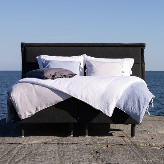 Zone frame bed 80x200 cm | dark grey
