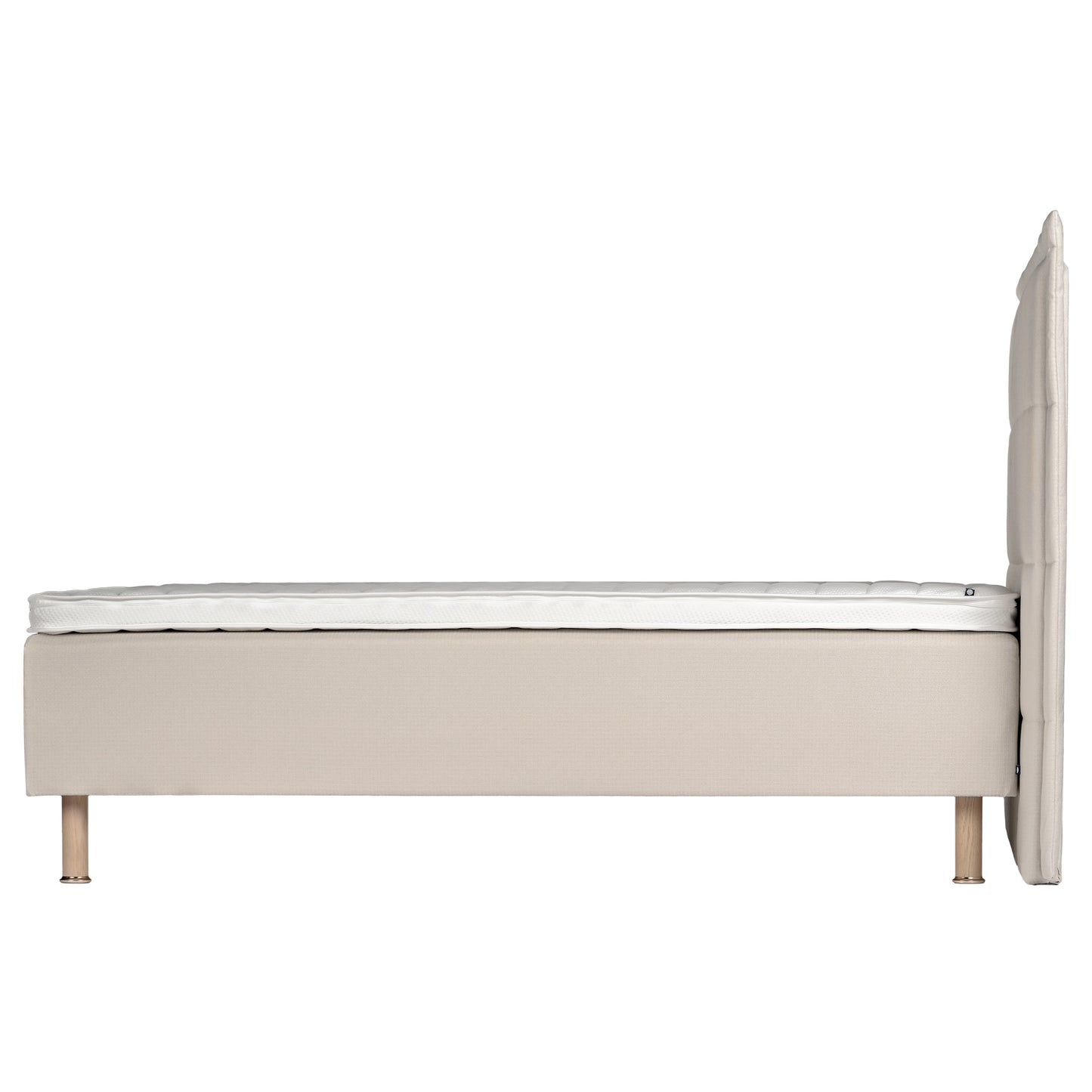 Zone frame bed 90x200 cm | putty