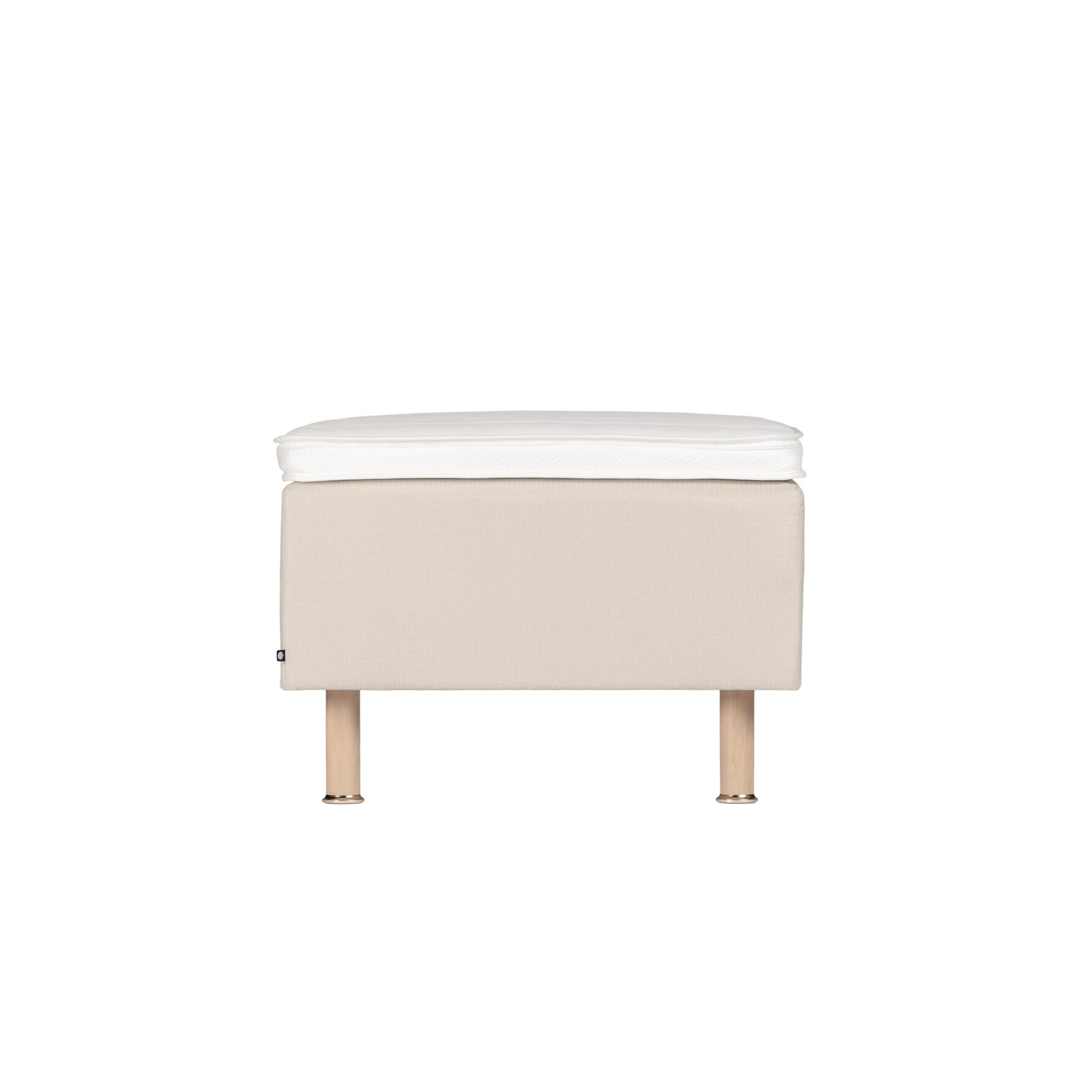 Zone frame bed 90x200 cm | putty