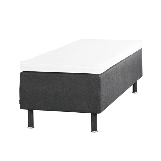 Zone frame bed 80x200 cm | dark grey