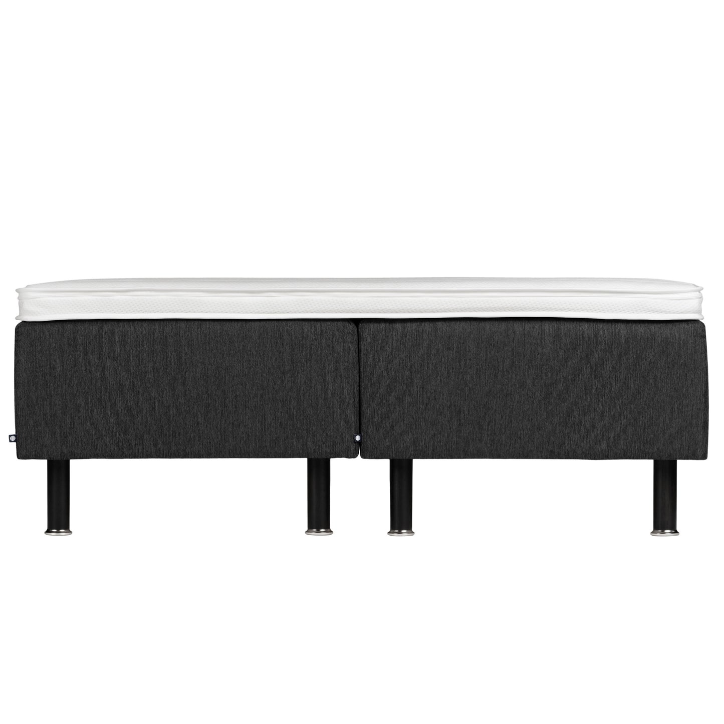 Zone frame bed 80x200 cm | dark grey