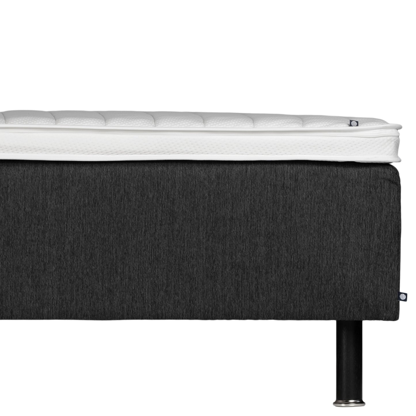 Zone frame bed 80x200 cm | dark grey