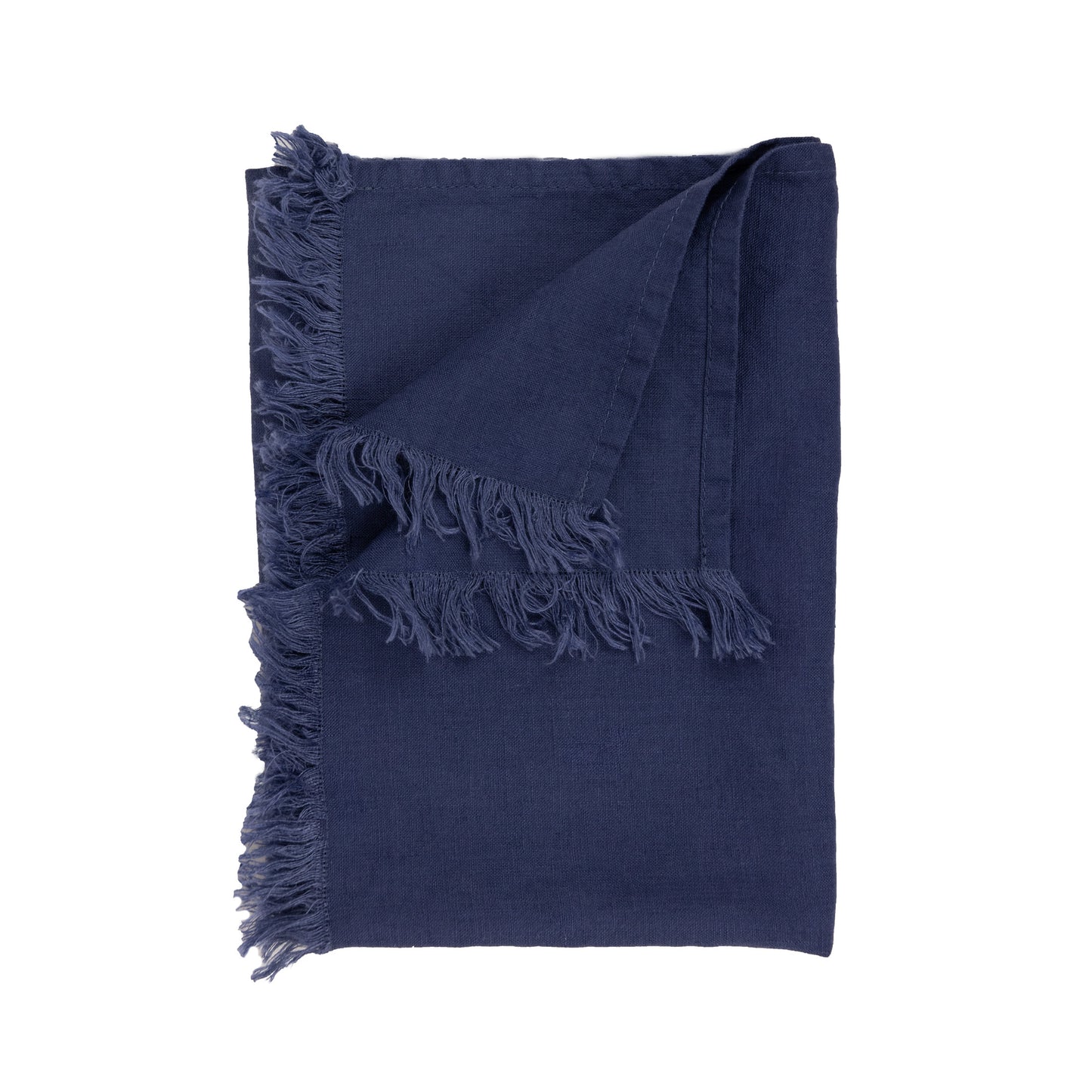 Linen bath towel | blueberry