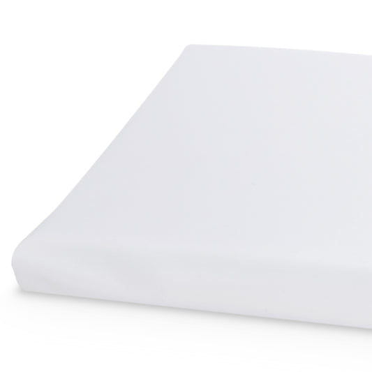 Percale Organic kids flat sheet 150x200 cm | white