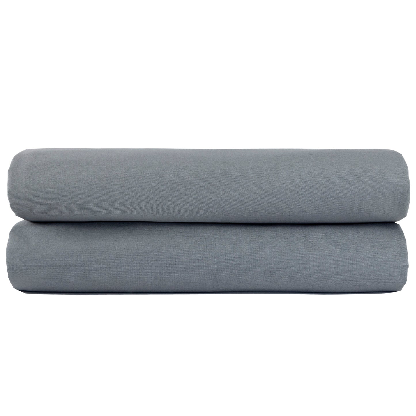 Percale Organic fitted sheet 180x200 cm | grey
