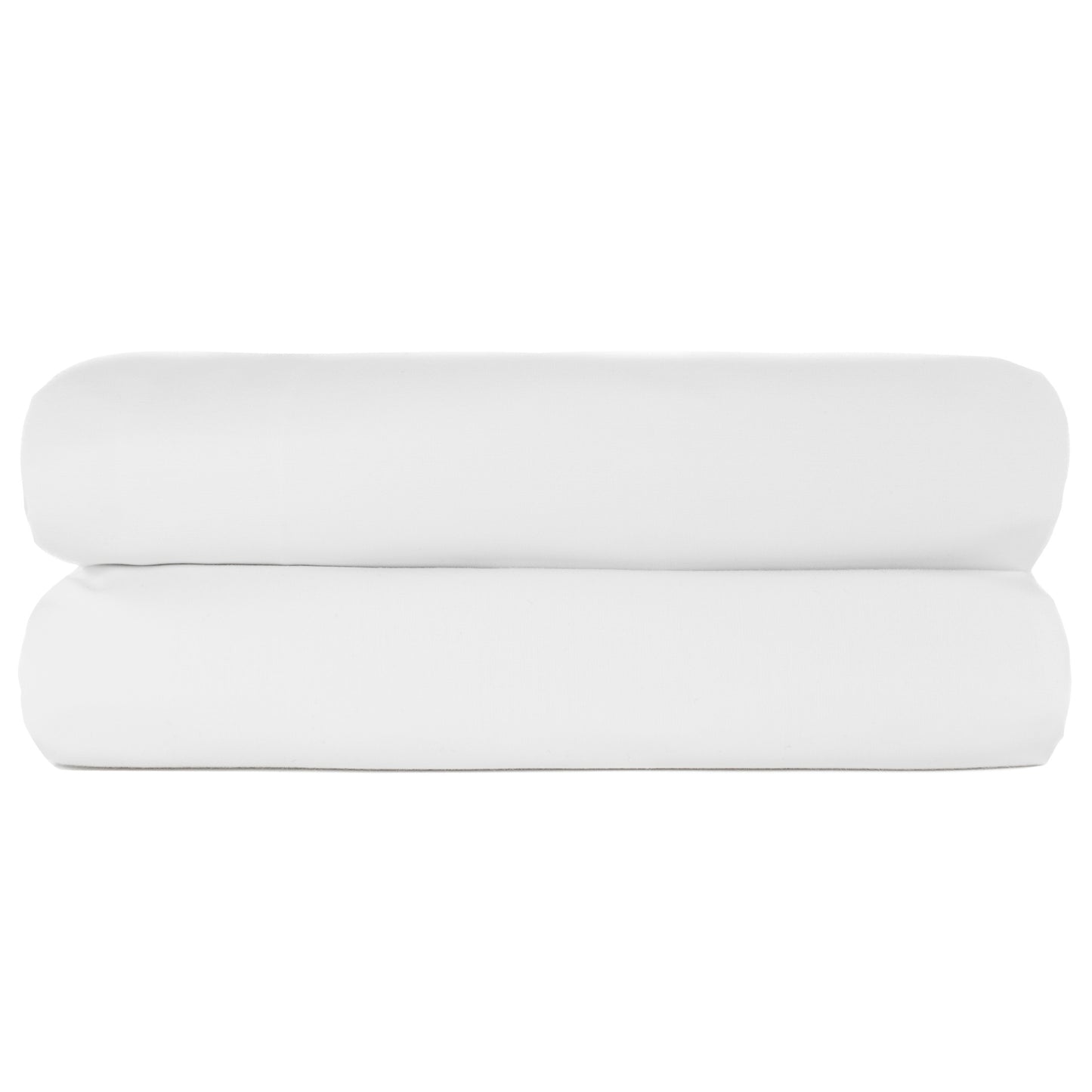 Percale Organic fitted sheet 160x200 cm | white