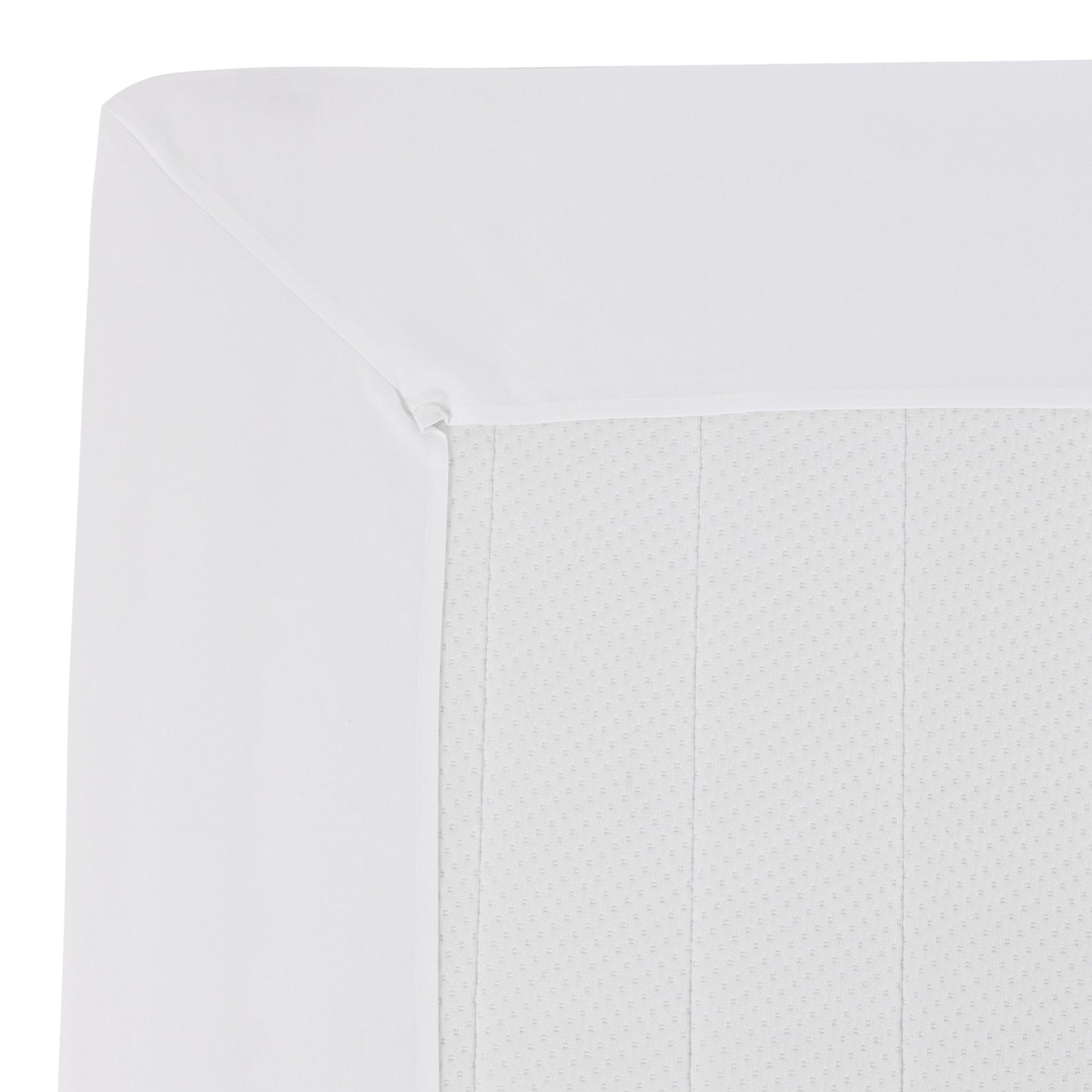 Percale Organic fitted sheet 160x200 cm | white