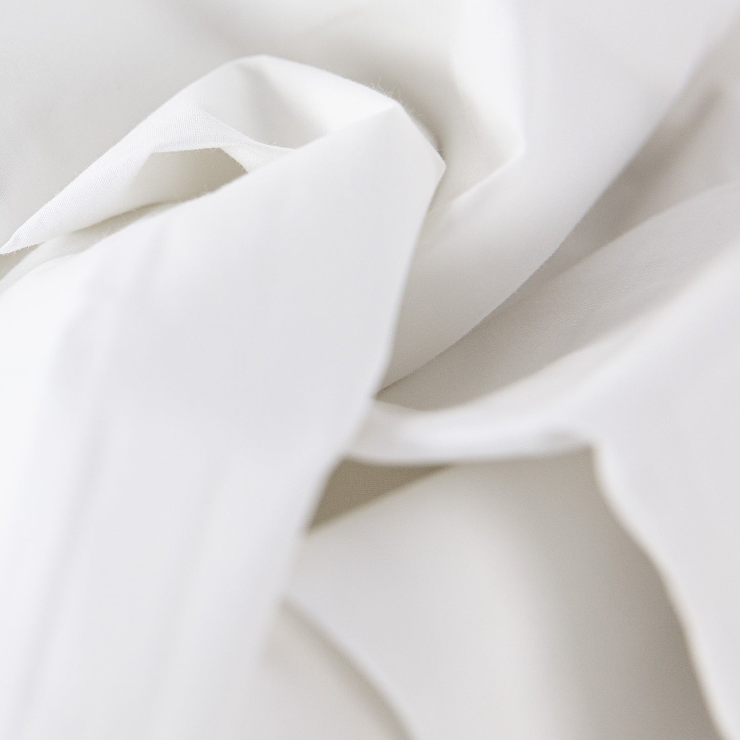 Percale Organic fitted sheet 160x200 cm | white