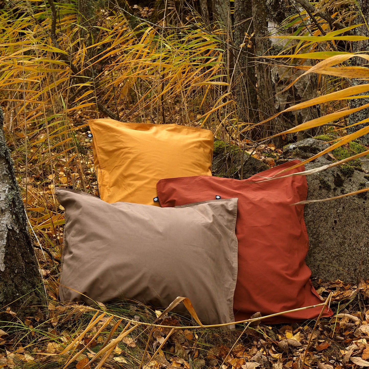 Percale duvet cover set | fall foliage
