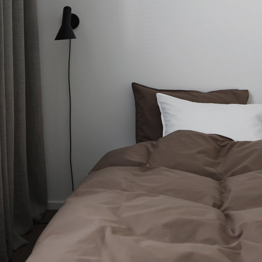 Percale pillowcase | bark