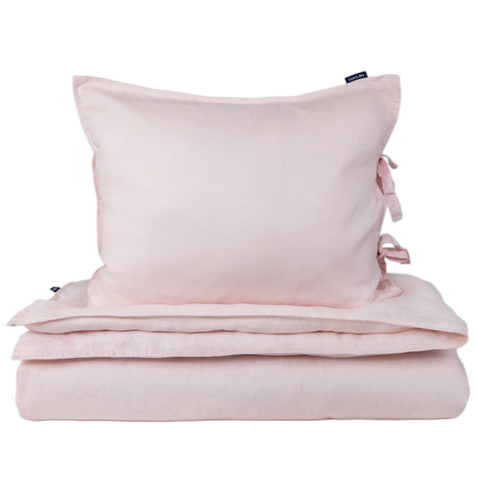 Linen duvet cover set | powder