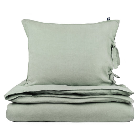 Linen duvet cover set | sage
