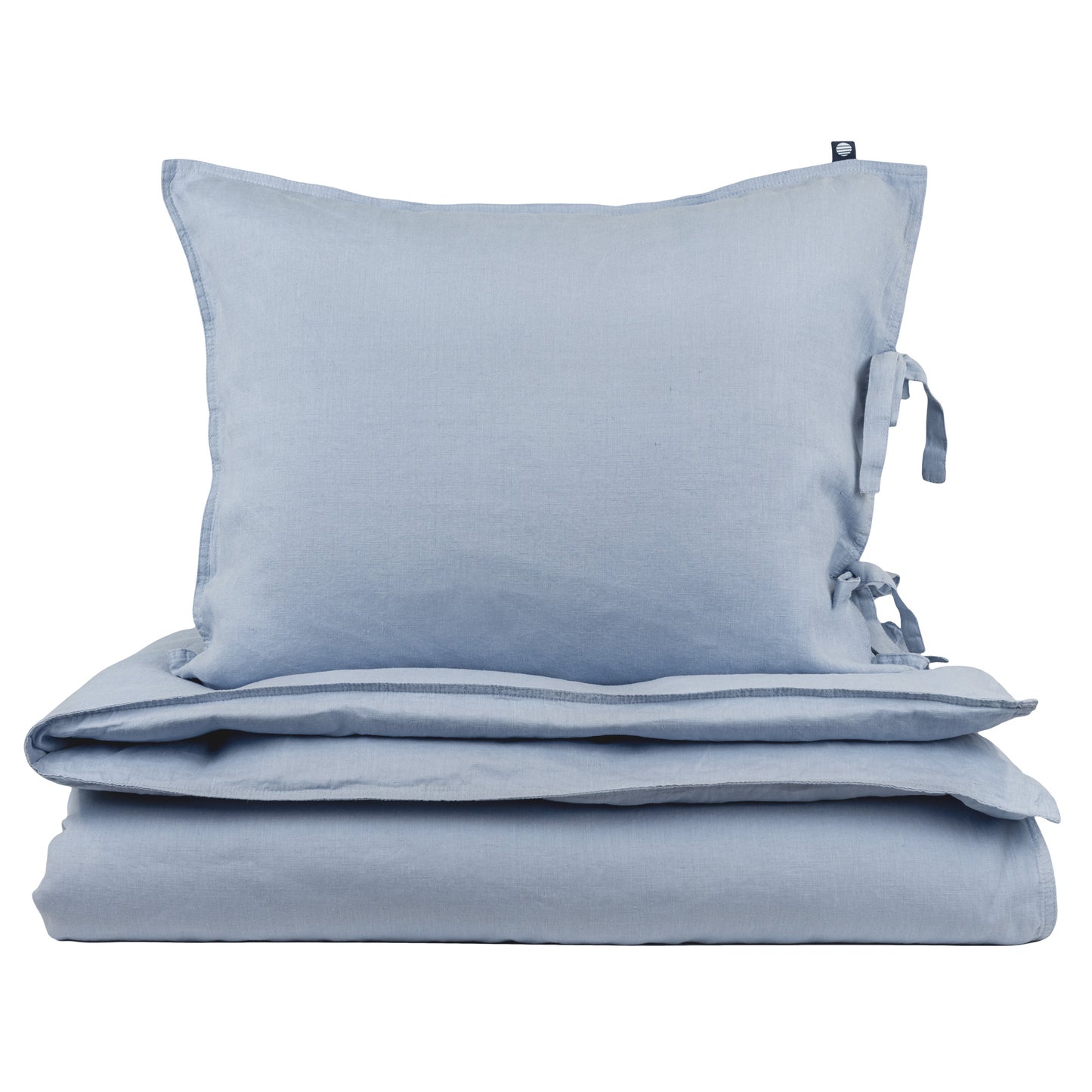 Linen duvet cover set | sky blue