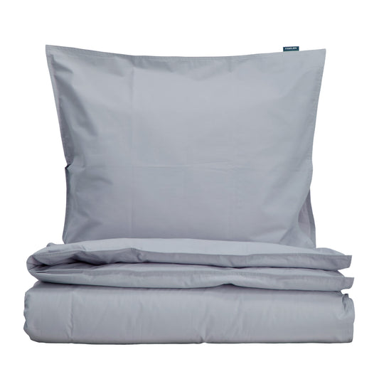Percale duvet cover set | grey