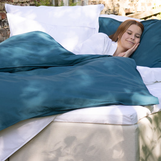 Percale duvet cover set | night