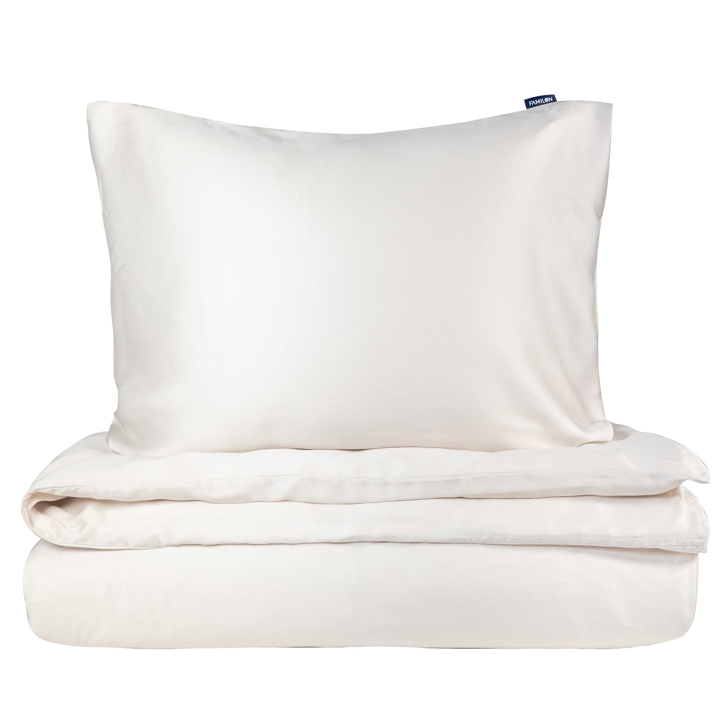Tencel satin duvet cover set | champagne