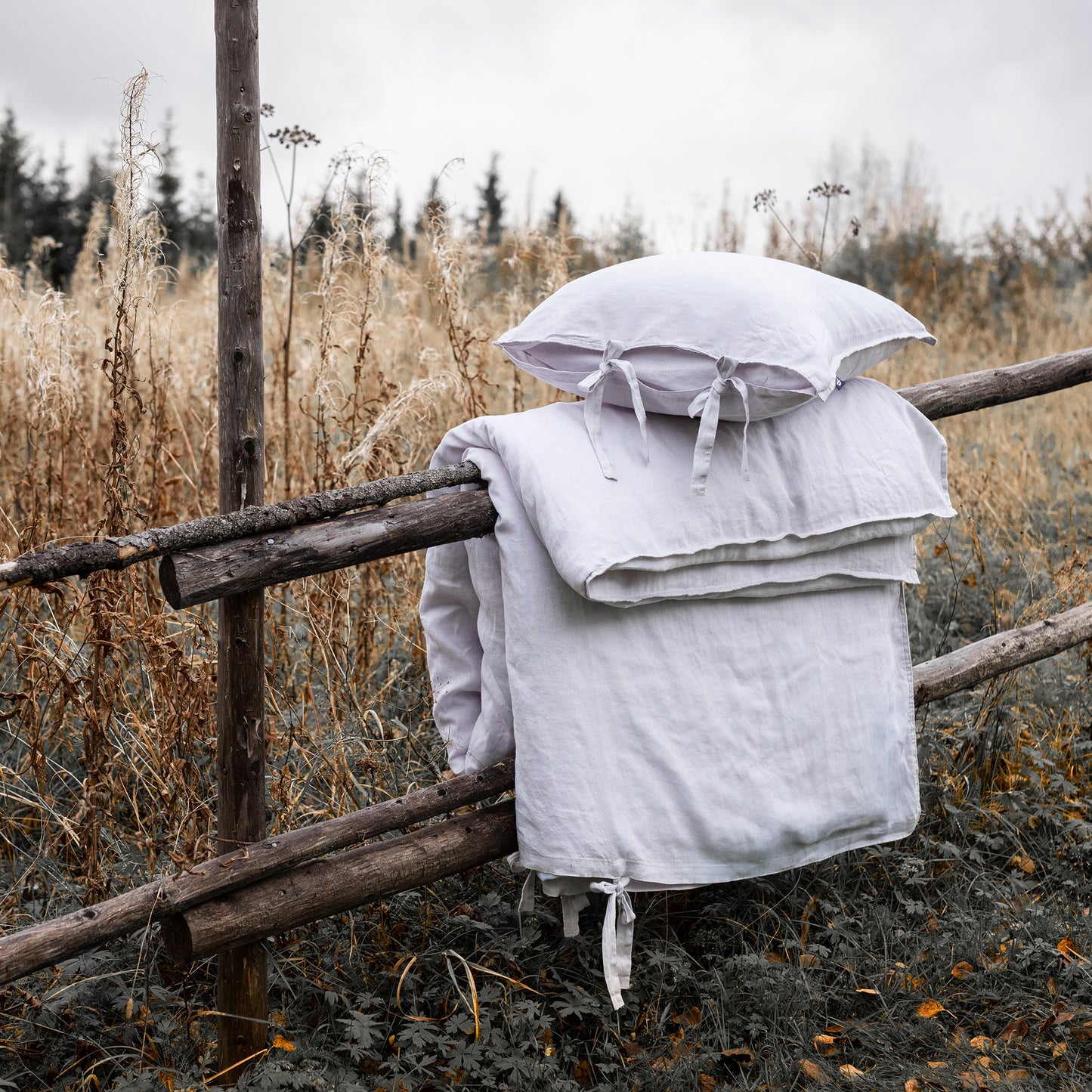 Linen pillowcase | ice