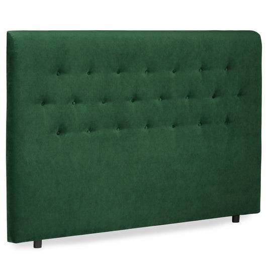 Velvet Lux headboard | dark green