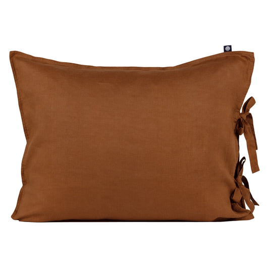 Linen pillowcase | cinnamon