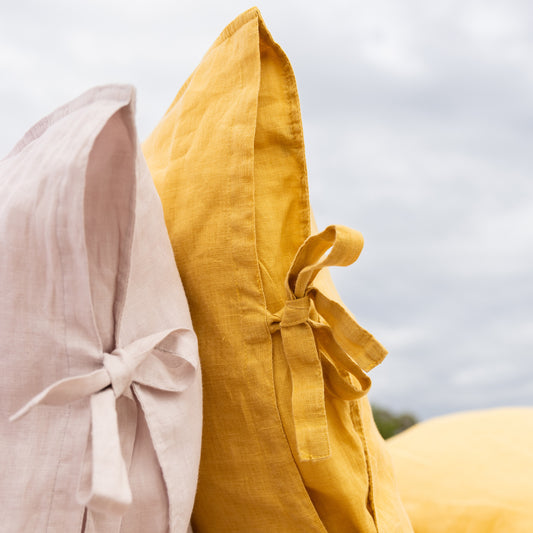 Linen pillowcase | oat