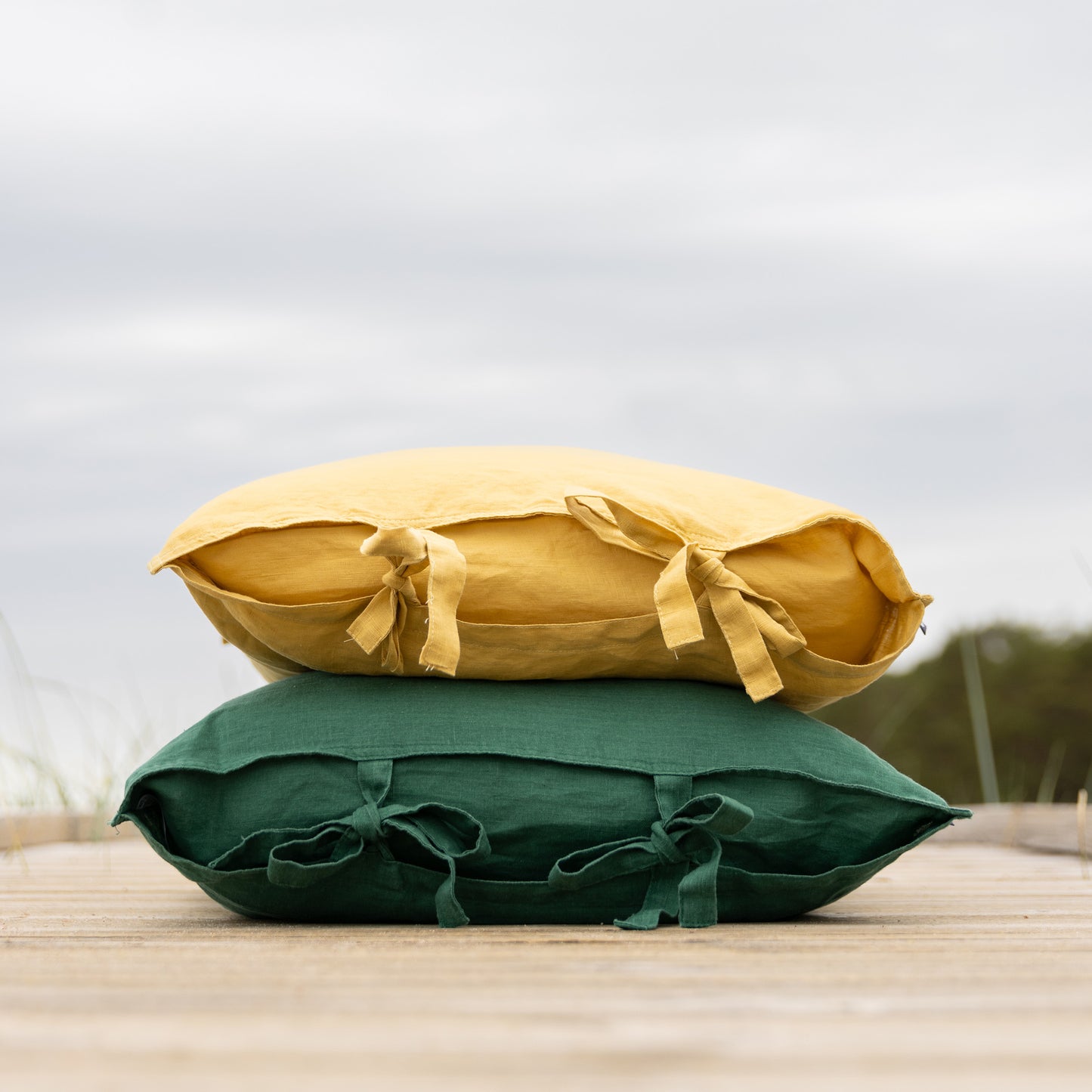Linen pillowcase | oat
