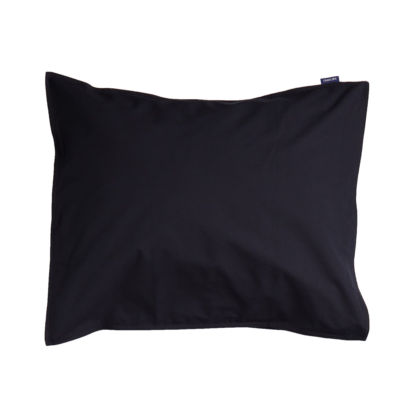 Percale pillowcase | soot black