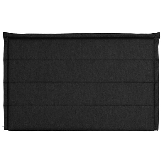 Zone headboard for a double bed | dark grey